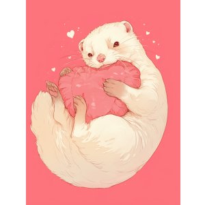 画像1: 【僧帽弁・心筋症】フェレットのための心臓強化サプリメント 【胸水・腹水】