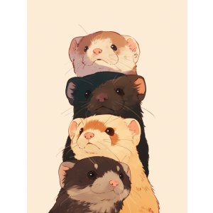 画像1: 【肝数値・嚢胞】フェレットのための肝臓問題を対策するサプリメント